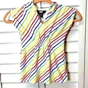 Lands’ End Girls Hooded Swimsuit Cover Up Size XXS (2-3)